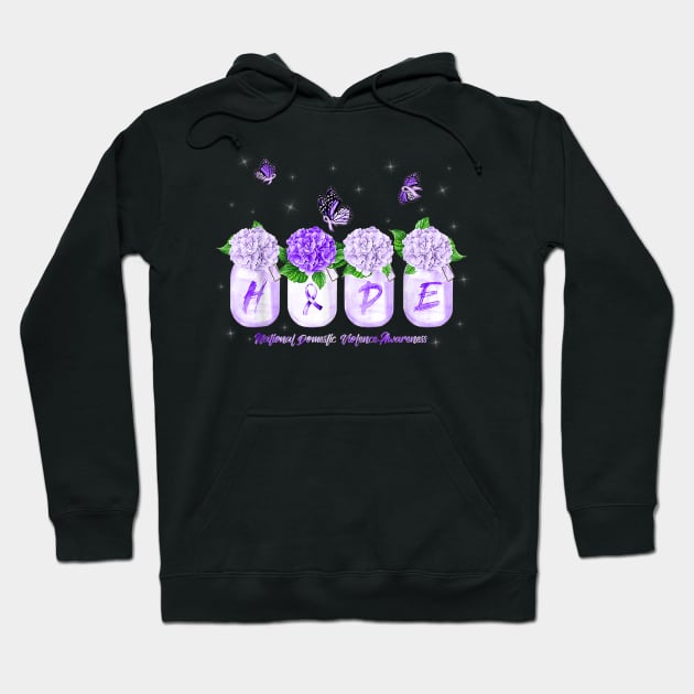 Domestic Violence Awareness Hoodie by sevalyilmazardal